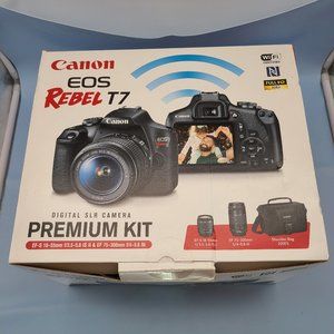 Canon EOS Rebel T7 Premium Kit